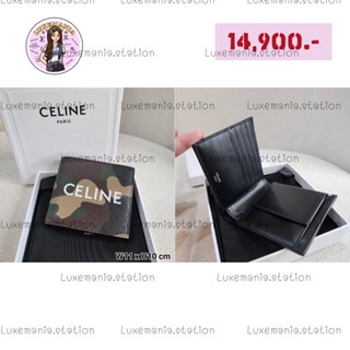 👜: New!! Celine Men Wallet Coin Purse ‼️ก่อนกดสั่งรบกวนทักมาเช็คสต๊อคก่อนนะคะ‼️