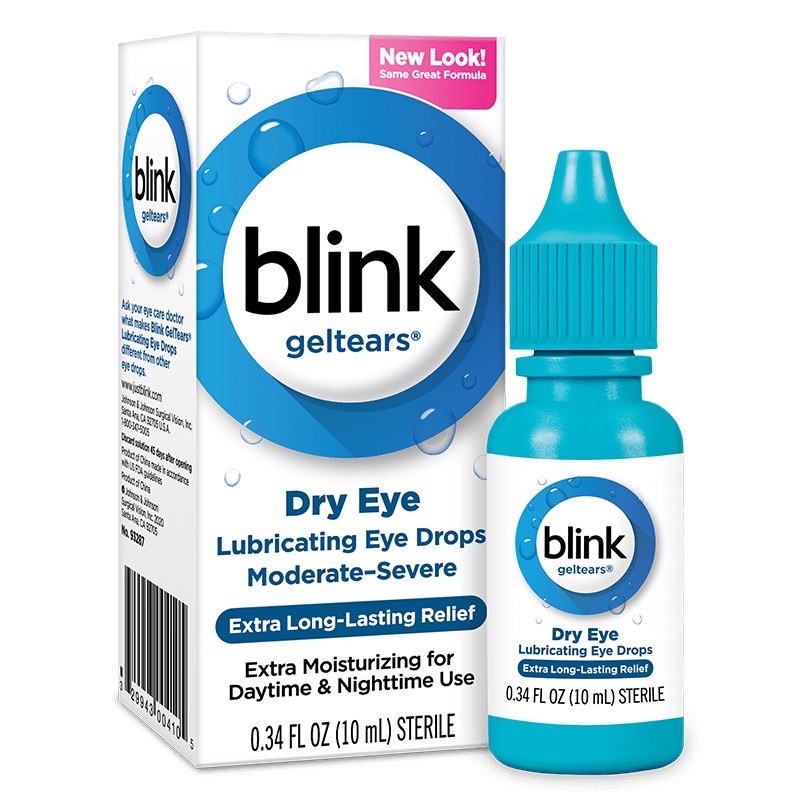 blink Gel Tears Lubricating Eye Drops(เจลน้ำตาเทียม)**พร้อมส่งในไทย**