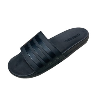 Adidas รองเท้าแตะรุ่น Adilette Cloudfoam Plus Mono Slides สีดำ