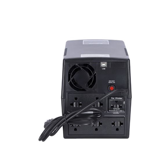 UPS (เครื่องสำรองไฟฟ้า) SYNDOME ECO II-2200-LCD (2000VA/1200WATT)