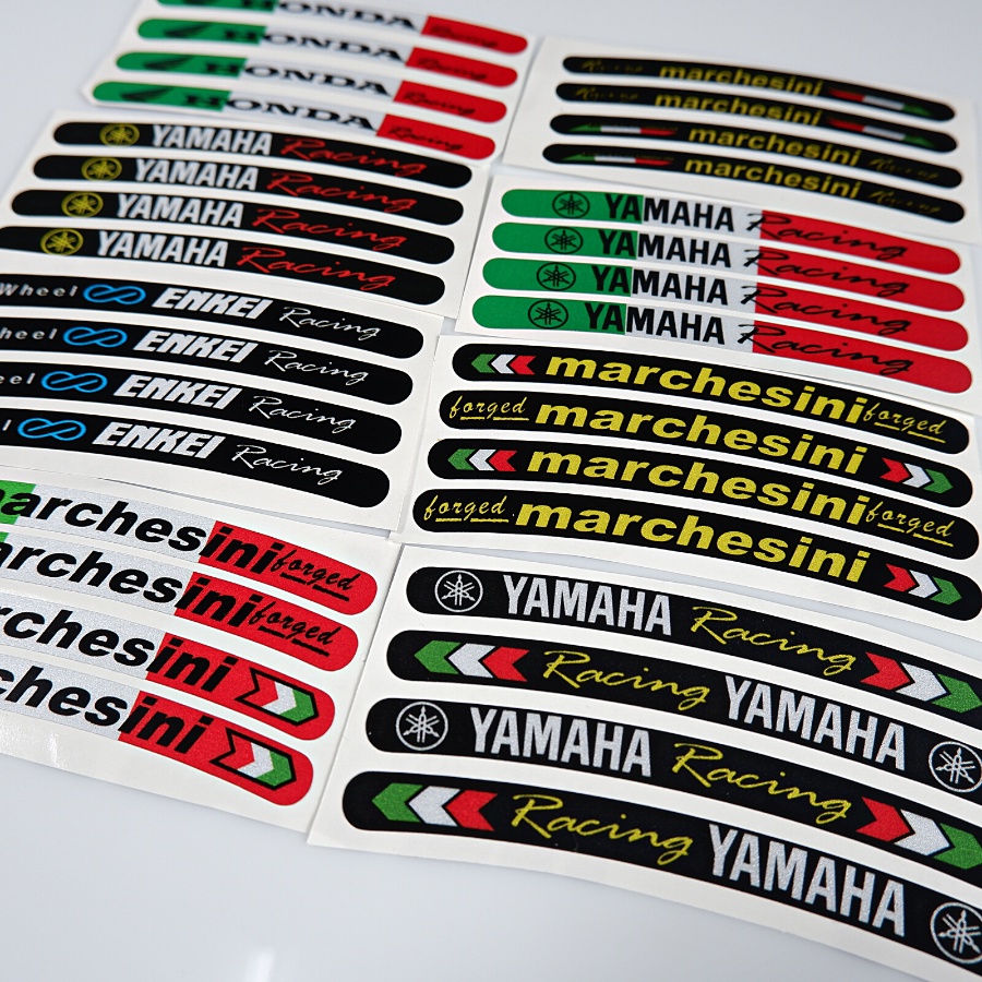 สติ๊กเกอร์ขอบล้อสะท้อนแสง ล้อขอบ12,14,17