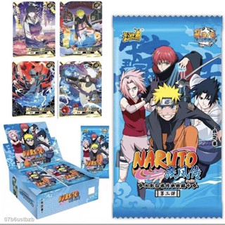 ✟№◙การ์ดทัวร์นารูโตะ Shippuden Soldier Chapter Third Bomb Two Yuan Pack CR MR SP GP