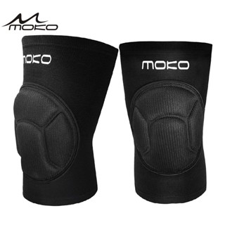 Moko สนับเข่า ฟองน้ําหนา กันลื่น มืออาชีพ สําหรับเล่นกีฬา ปีนเขา ขี่จักรยาน กลางแจ้ง เหมาะกับผู้ชาย และผู้หญิง 1 คู่