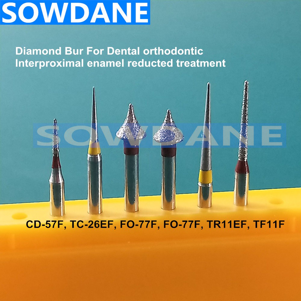 Diamond Bur For Dental orthodontic Interproximal enamel reducted treatment Dental Burs IPR burs