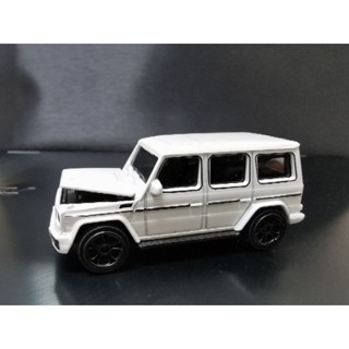 รถเหล็ก​ Majorette Benz amg G63 white