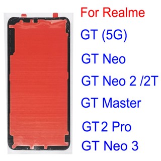 สติกเกอร์ติดแบตเตอรี่ด้านหลัง สําหรับ OPPO Realme GT2 Pro GT Neo 3 2 2T Neo Flash GT Mater Explorer