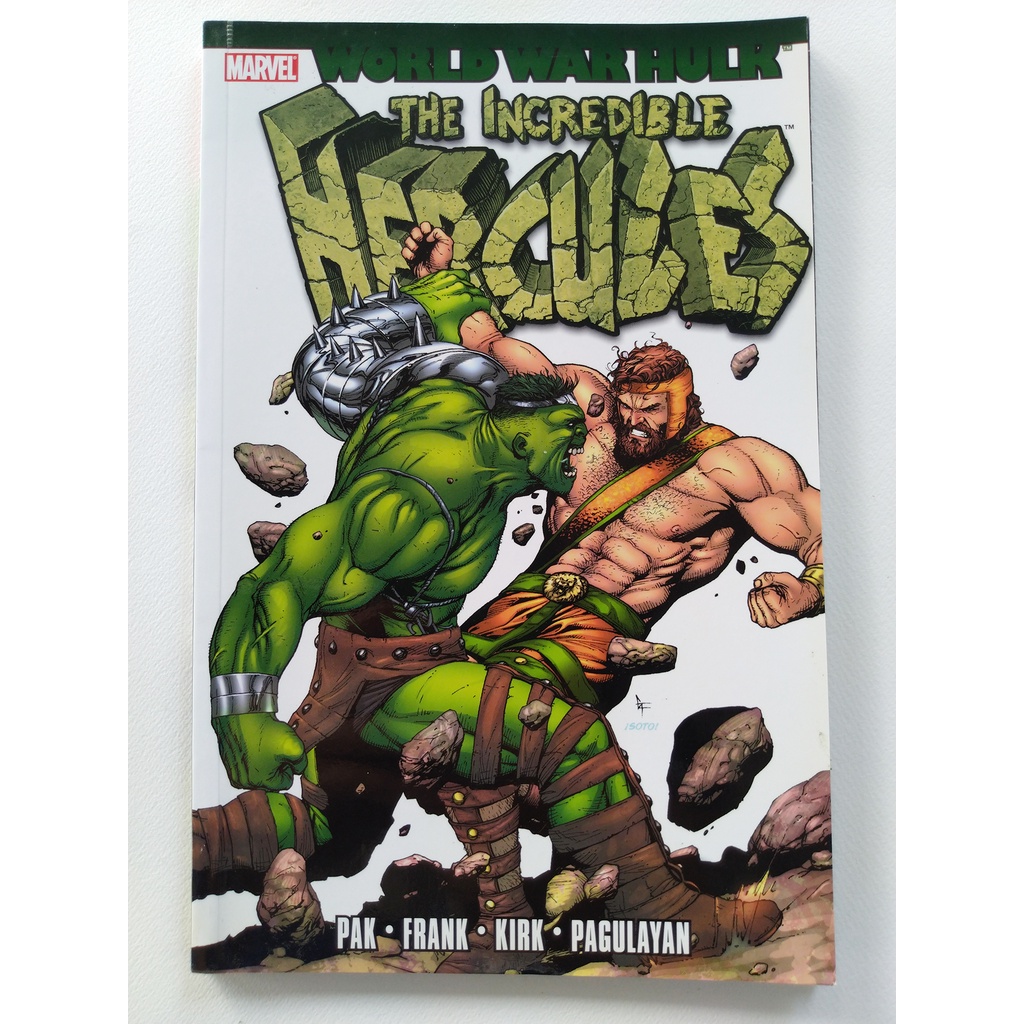 หนังสือการ์ตูน World War Hulk: The Incredible Herc (2008) ภาษาอังกฤษ
