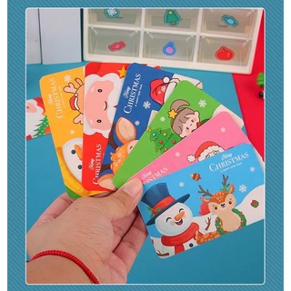 🇹🇭พร้อมส่ง🇹🇭 บัตรขูดDIY ลายการ์ตูน(20ใบ+พร้อมสติกเกอร์)