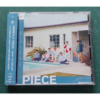 อัลบั้ม ญี่ปุ่น MONSTA X - PIECE UP Japanese Album เวอร์ ธรรมดา ของแท้ แกะแล้ว ไม่มีการ์ด พร้อมส่ง Kpop CD