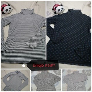 heattech uniqlo extra warm ฮีทเทคยูนิโคล่มือสอง เสื้อคอเต่า uniqlo