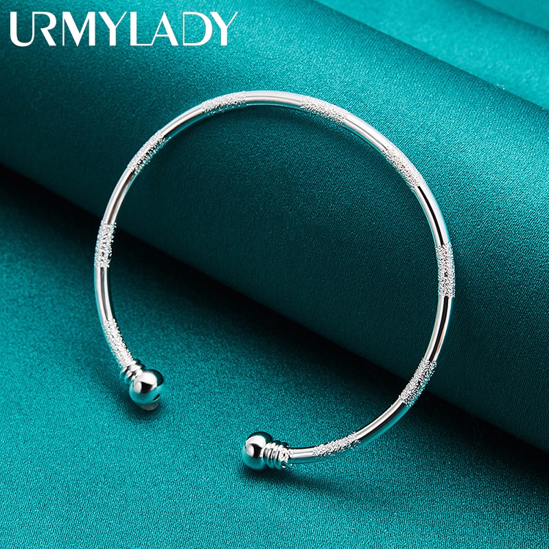 Urmylady กําไลข้อมือเงินแท้ 925 ทรงกลม รูปที่ 6