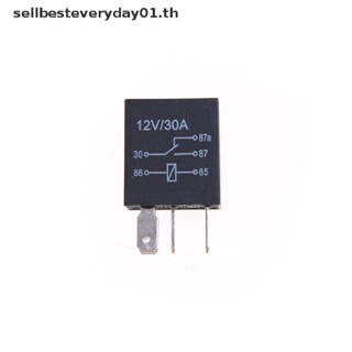 &amp; อุปกรณ์เสริมมอเตอร์ &amp; รีเลย์ DC 12V 5 Pins 30A สําหรับรถยนต์ จักรยาน