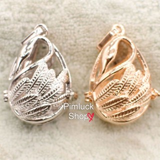 [พร้อมส่ง] จี้หยดน้ำเปิดฝาได้ ใส่ของขลัง วัตถุมงคล