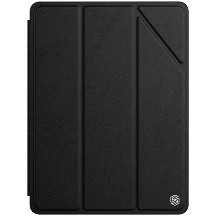 Nillkin Bevel Leather Smart Cover Case iPad 8 iPad 10.2 2020 Original - สีดํา