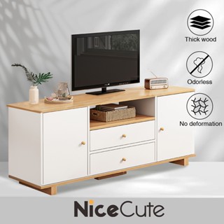 Nice Cute ชั้นวาง ที่วางทีวี มีลิ้นชัก สไตล์โมเดิร์น สไตล์มินิมอล Cozy Style  มีให้เลือกหลายแบบ สินค้าพร้อมส่ง