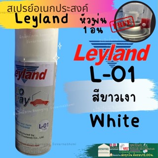 สีสเปรย์ สีพ่นรถยนต์ เลย์แลนด์ ขาวเงา ดำเงา  Leyland L-01,L-02 N-39 A42