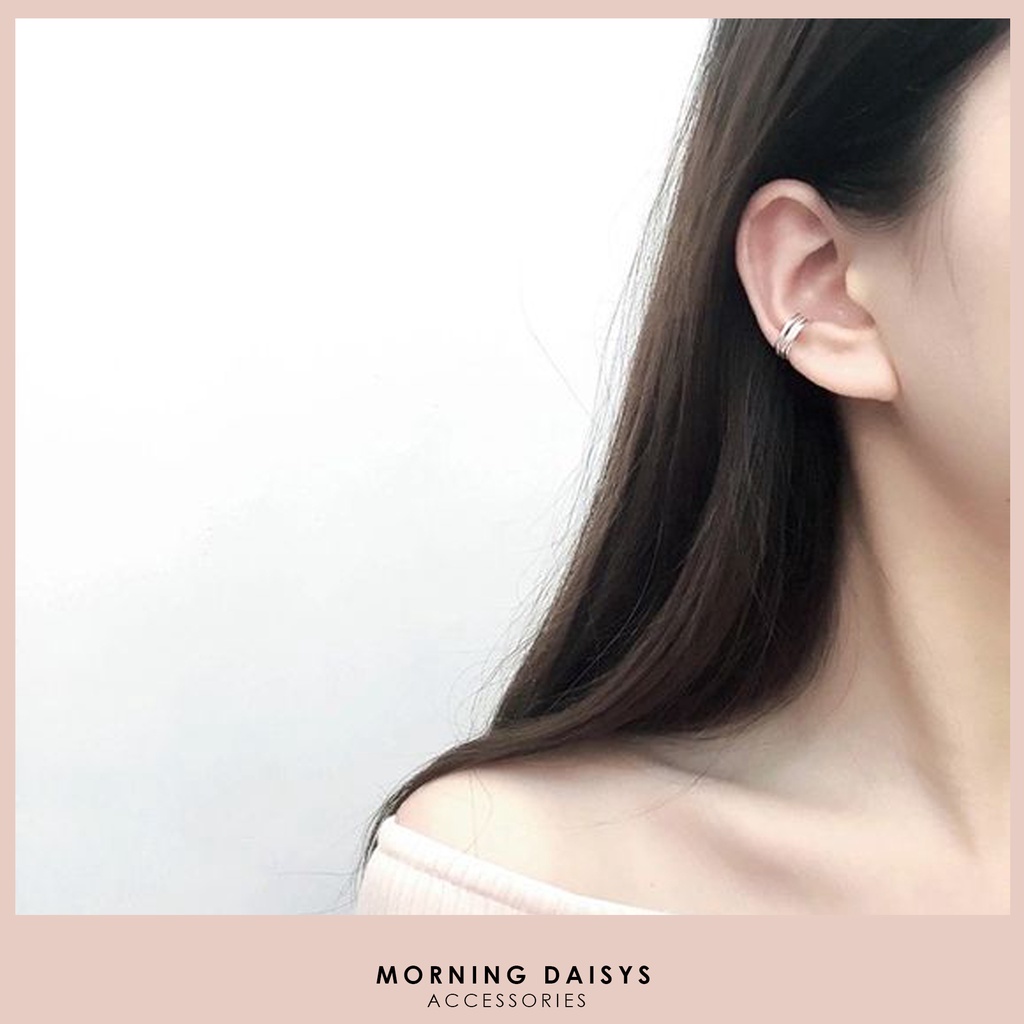 MORNING DAISYS ต่างหูแฟชั่นโลหะ