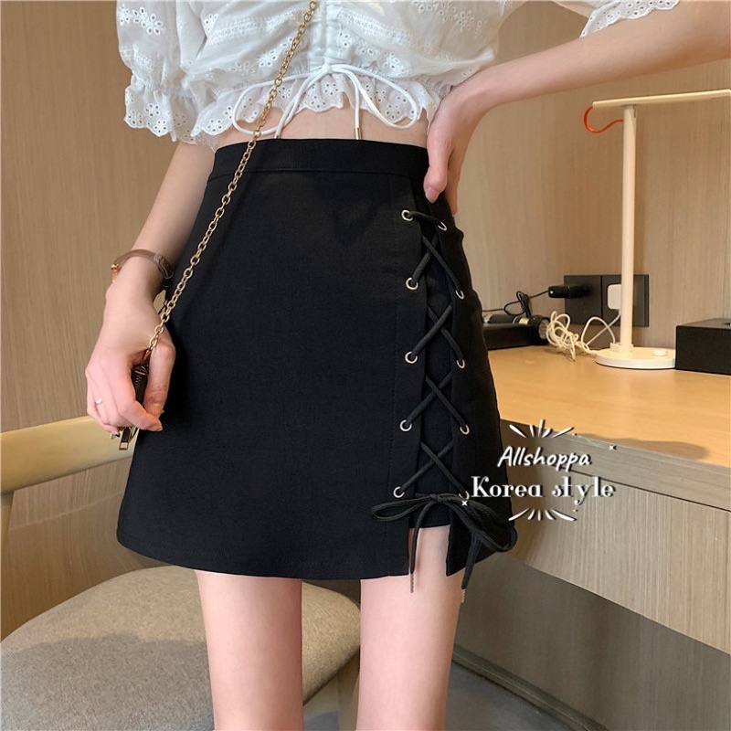 #กระโปรงสั้น #กระโปรงสีดำ #พร้อมส่ง #แฟชั่นผู้หญิง #เสื้อผ้าแฟชั่น