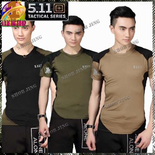 เสื้อยืดคอกลมแขนสั้น-ยาว5.11Tacticalใส่ได้ทั้งหญิงทั้งชายเหมาะเดินป่าลาดตระเวนแห้งเร็ว เสื้อยืดคอกลมแฟชั่นผ้านิ่มดี