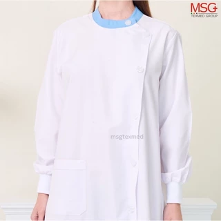 MSGtexmed ชุดกาวน์ทันตกรรม,กาวน์ห้องแลป,กาวน์คลุม แบบไม่กันน้ำ (รุ่น PG915)