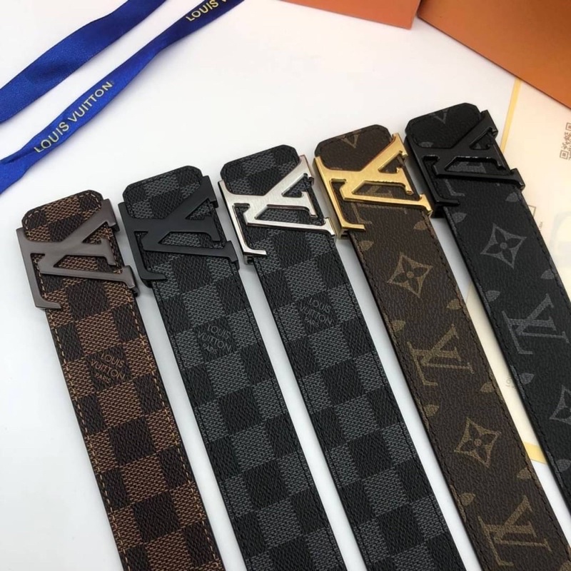 ✅🌈เข็มขัดผู้ชาย-ผู้หญิง ใส่ได้Louis 🔥🔥grade hi-end🔥🔥หนังสวย💯💯แถมฟรี กล่อง ถุงผ้า
