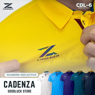 (ของแท้ 100%)  เสื้อโปโล คาเดนซ่า CADENZA PREMIUM POLO รุ่น CDL-6