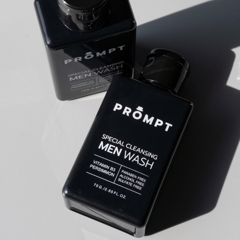 PROMPT Special cleansing men wash