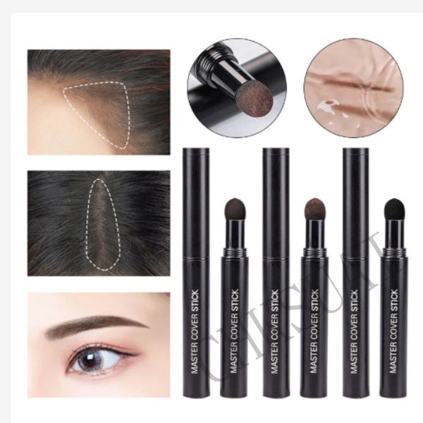 ปากกาคอนซีลเลอร์ ปิดผมบาง ปิดผมบาง ดูเป็นธรรมชาติ สีเทา สีขาว