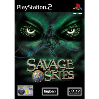 Savage Skies (Europe) PS2 แผ่นเกมps2 แผ่นไรท์ เกมเพทู