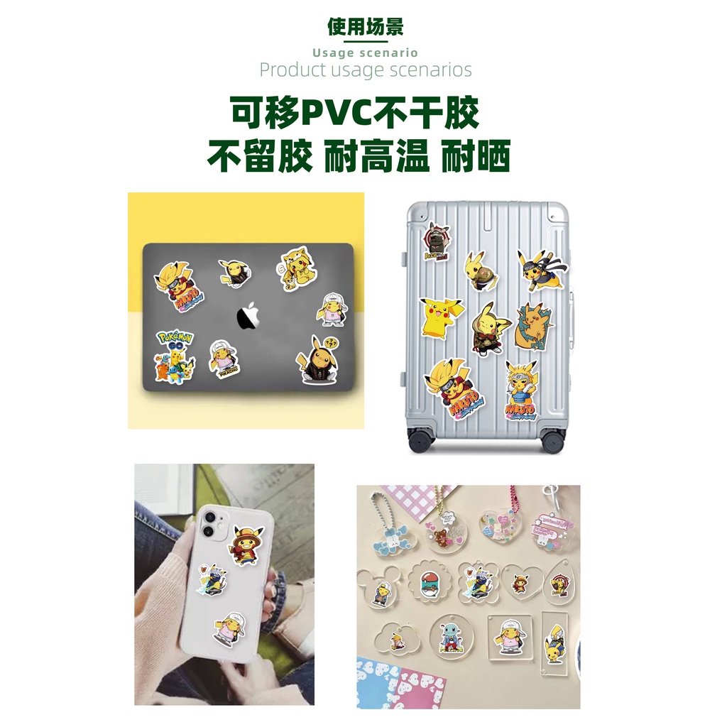 สติกเกอร์ ลายการ์ตูนน่ารัก กันน้ํา สําหรับตกแต่งสมุด ของขวัญ TZ024 - รูปที่ 5