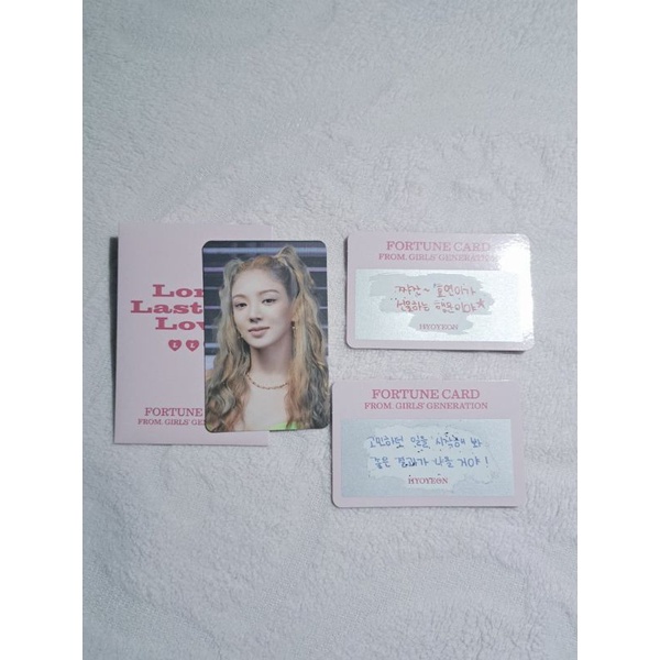 FORTUNECARD GIRL'GENERATION