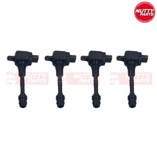 อะไหล่มือ 2 ญี่ปุ่น คอยล์จุดระเบิด Nissan Sunny Neo 1.6L , 1.8L QG16DE QG18DE คอยล์หัวเทียน ignition coil ประกัน 1 เดือน