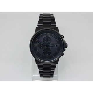 นาฬิกา CITIZEN MENS CA0295-58E ECO DRIVE NIGHTHAWAK CHRONOGRAPH ไม่มีรอย (สภาพใหม่)