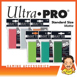 [FIZZY] Ultra Pro: Sleeves Pro Matte Set of 50 Sleeves [ซองใส่การ์ด]