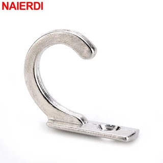 Naierdi 10 ชิ้น ตะขอโบราณ โลหะผสมสังกะสี ตะขอแขวนผนัง ขนาดเล็ก สีบรอนซ์ สําหรับกล่องเครื่องประดับไม้ เฟอร์นิเจอร์ ฮาร์ดแวร์