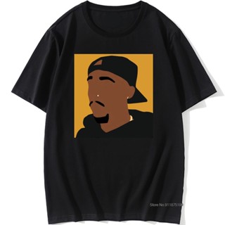 เสื้อยืด พิมพ์ลาย Tupac Shakur 2Pac สไตล์ฮิปฮอป แนวสตรีท พังก์ แนวตลก สําหรับผู้หญิง