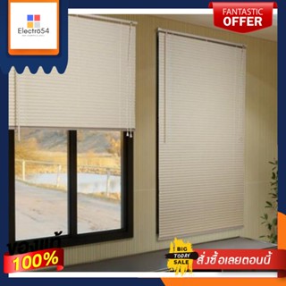 มู่ลี่ ไวนิล90X130 Vinyl blinds 90X160CM น้ำตาล, ฟ้า, เทาเข้ม, ครีม