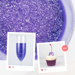 Purple | Edible Glitter for Drink&amp;Foods