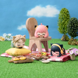 SPY x FAMILY Ohiruneko mini figure / Sleeping cat / Nap cat / แมว นอนหลับ อาเนีย