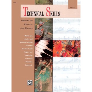 หนังสือเปียโน Technical Skills, Level 6