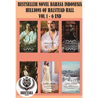 สินค้าขายดี NOVEL INDO HELLIONS OF HALSTEAD HALL 6series - SABRINA JEFFRIES [ของแท้]