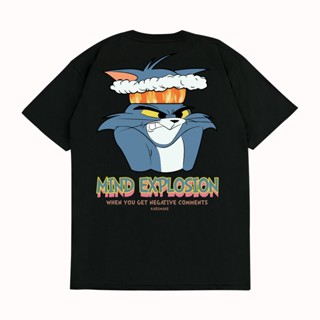 เสื้อยืด ลาย Karimake MIND EXPLOSION TOM CAT