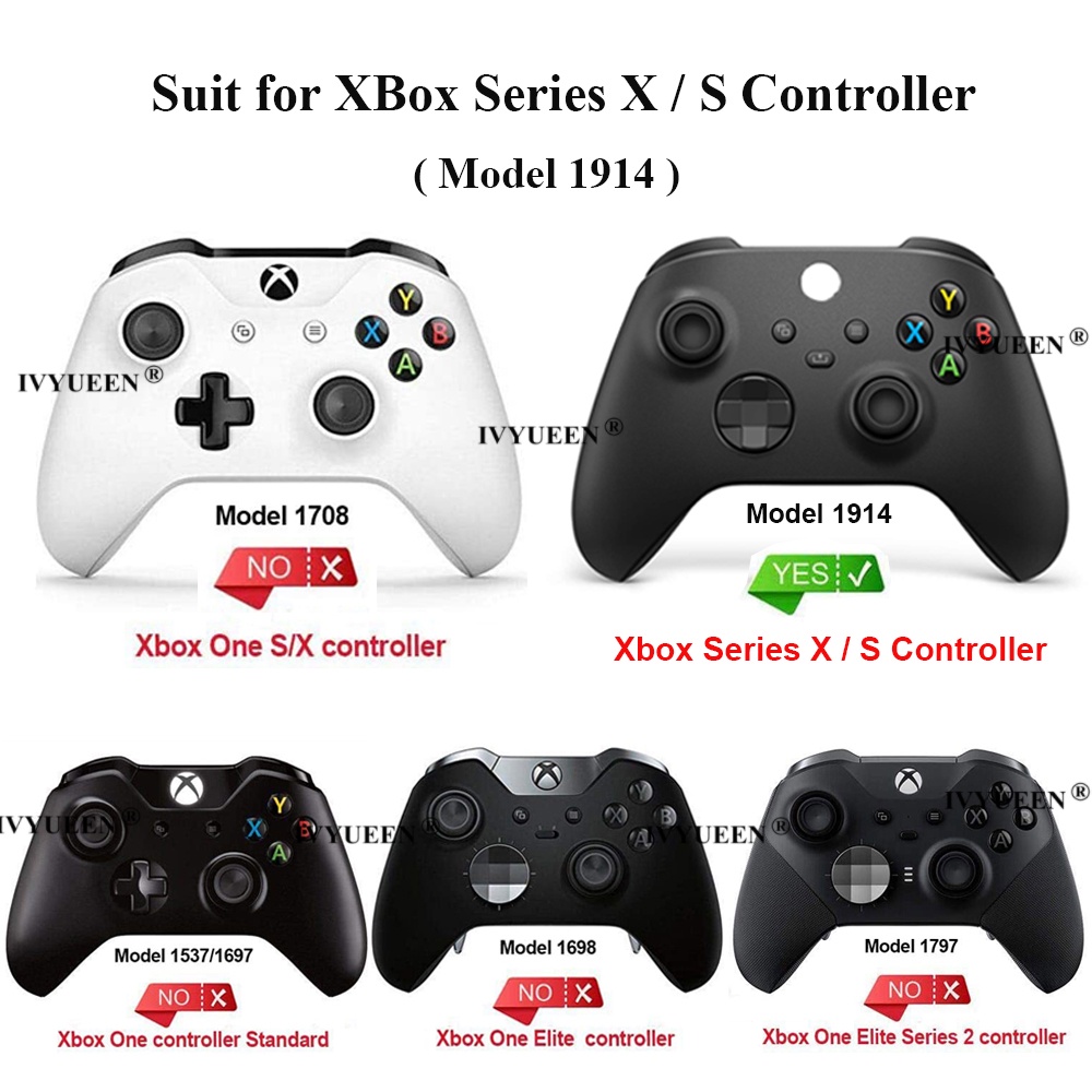 Ivyueen Anti-Alip Skin สําหรับ XBox Series XS Core Controller เคสซิลิโคน XSX XSS ฝาครอบป้องกัน