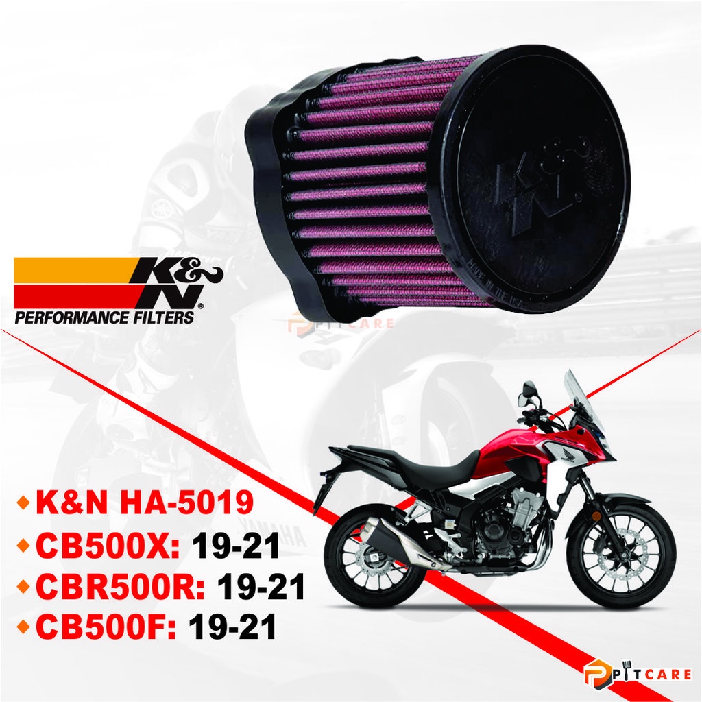ไส้กรองอากาศ K&N ของแท้ HA-5019 สําหรับ CB500X