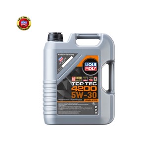 [รุ่นท๊อปสุด] Liquimoly Top Tec 4200 5w30 Fullysynthetic PAO (เบนซิน/ดีเซล)