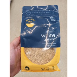 Coles Australian White Quinoa  300g ควินัว ขาวอบแห้ง โคลส์ 300 กรัม