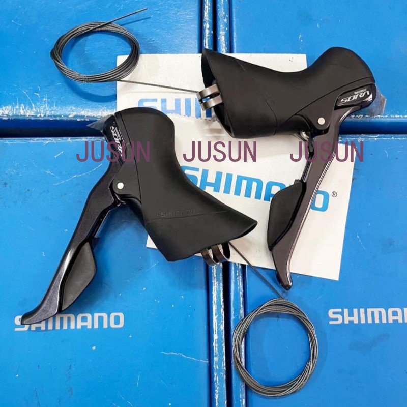 Shimano Sora ST-R3000 29 Speed Road Bike STI Shifter เบรคคันโยก Dual Control ST-3500