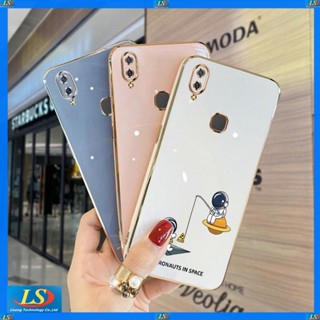 เคสโทรศัพท์มือถือ ลายการ์ตูนนักบินอวกาศ Nasa สําหรับ Samsung A10S A20 A30 A20S A22 4G A11 M11 A12 M12 M32 A22 5G XQ