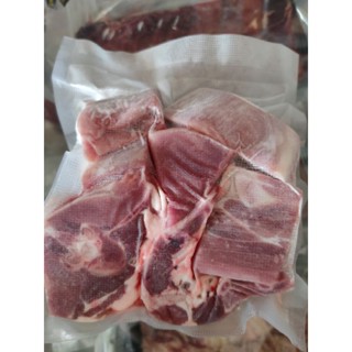 GOAT  حلال  FRESH Organic  เนื้อแพะ MIXED SILVER GRADE 🐐สด 1 แพ็ค / Weight approx 500g