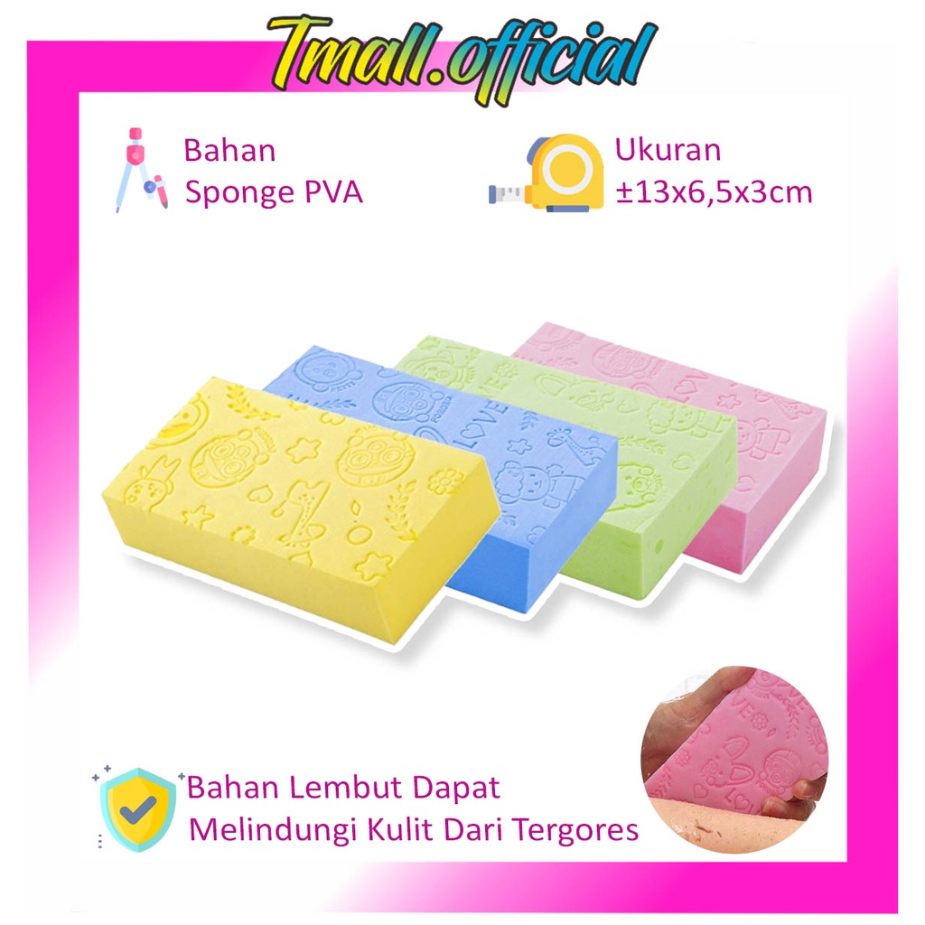 TMALL R637 ฟองน้ําอาบน้ํา Daki / ฟองน้ําดากิ